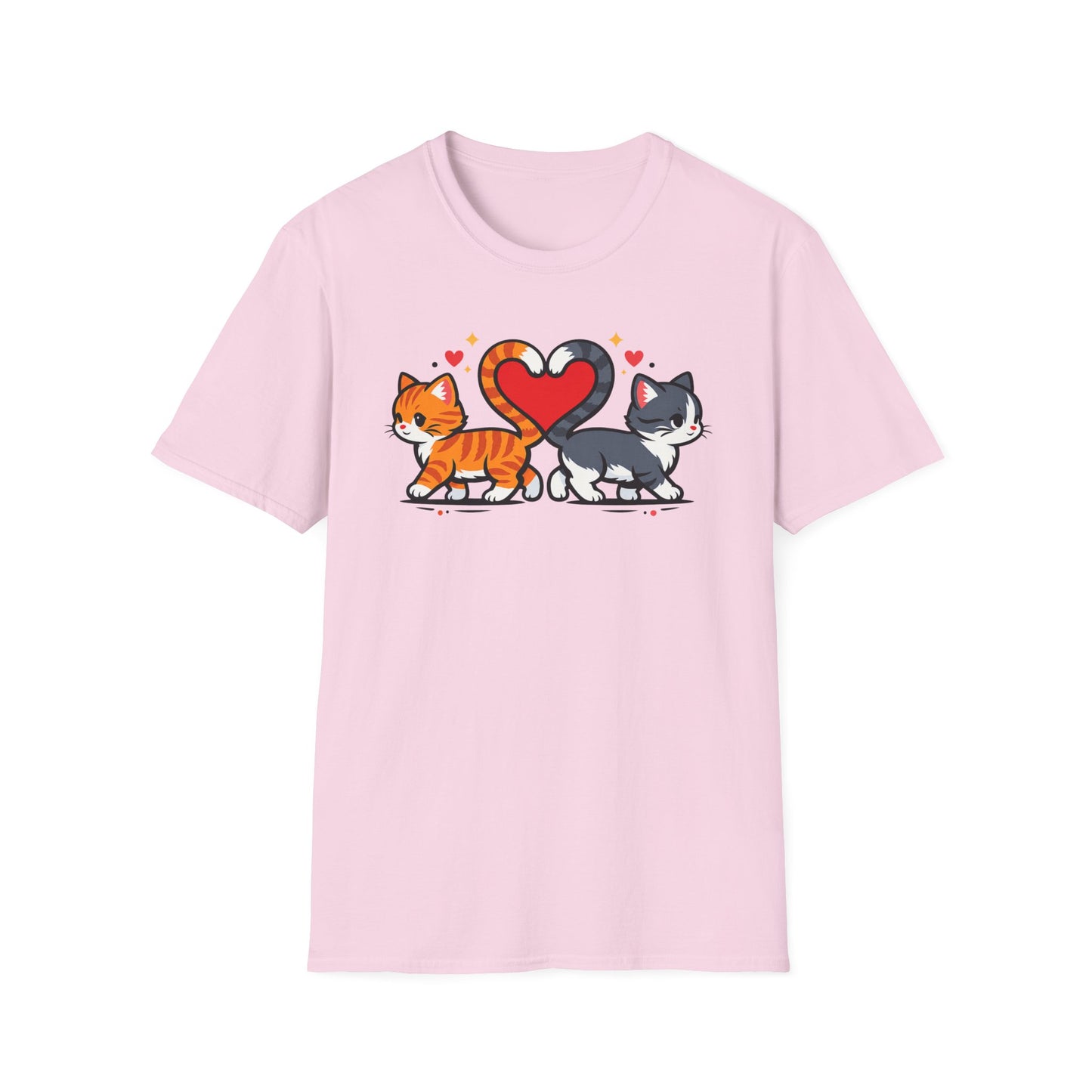Cute Cat Love T Shirt