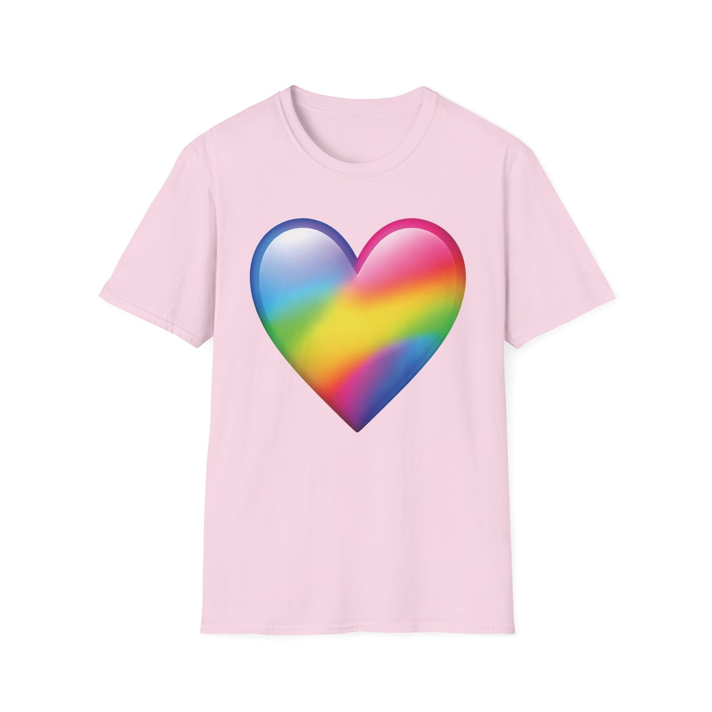 Rainbow Heart T Shirt