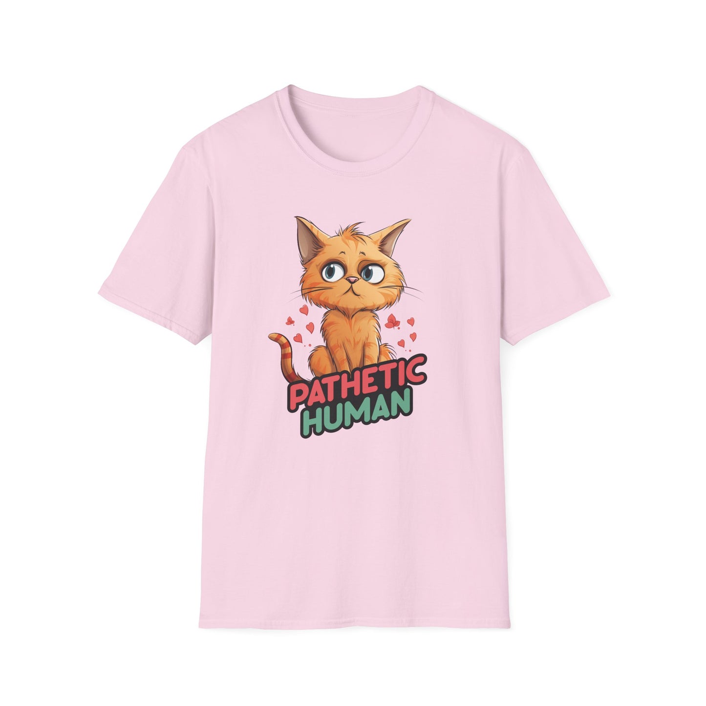 Pathetic Human Cat T Shirt