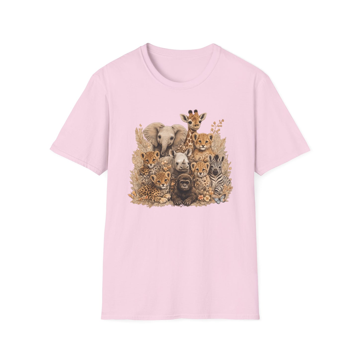 Baby Safari Friends T Shirt