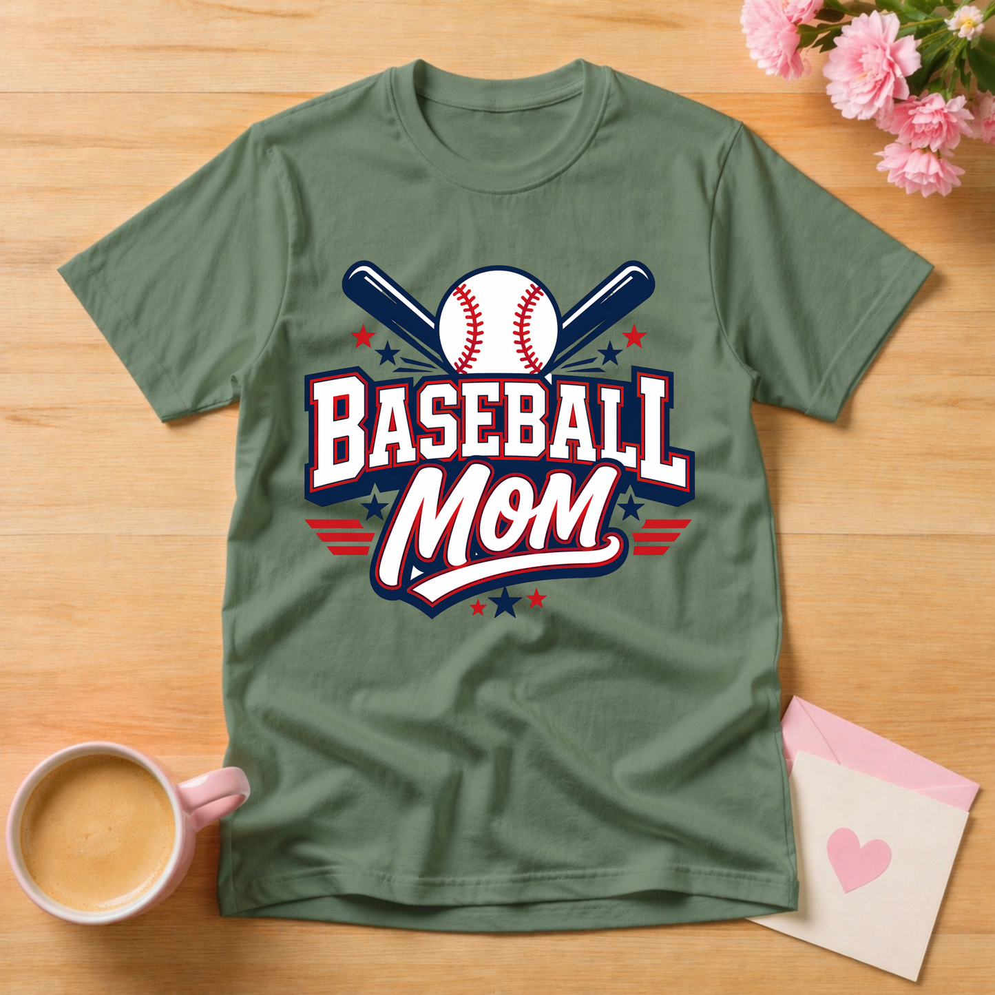 Baseball Mom T Shirt