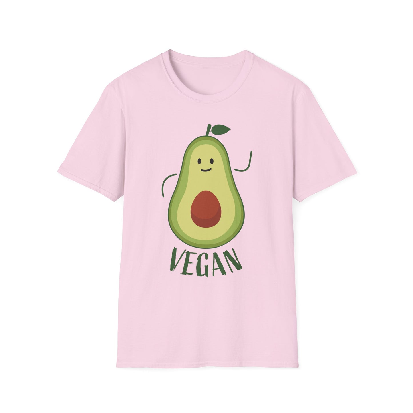 Cute Avocado Vegan T Shirt
