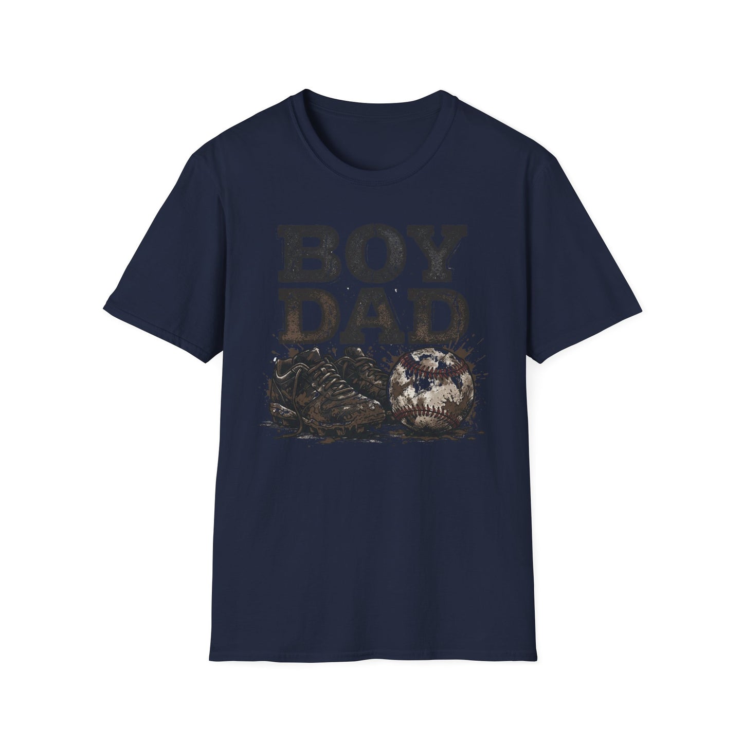 Baseball Boy Dad T Shirt