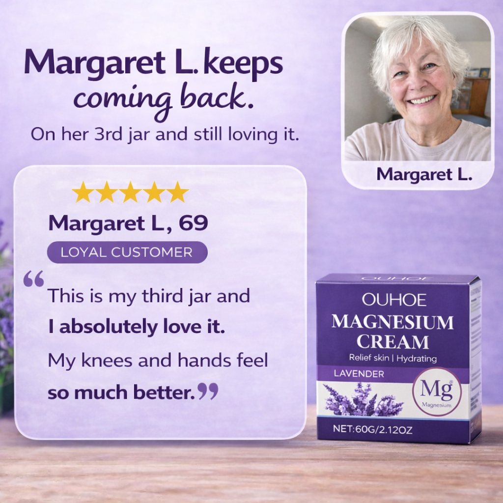 Lavender Magnesium Relief Cream