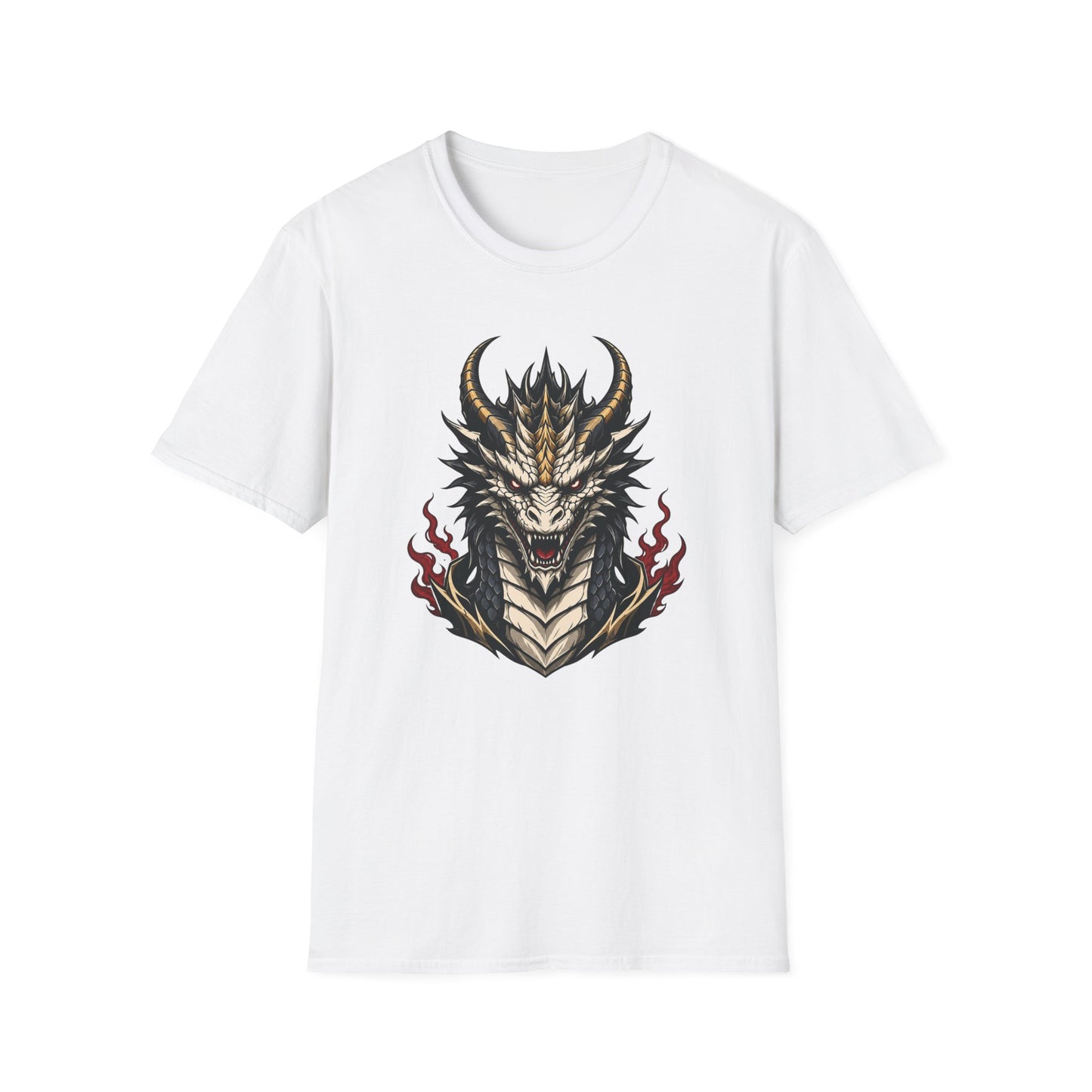 Fierce Dragon Head T Shirt