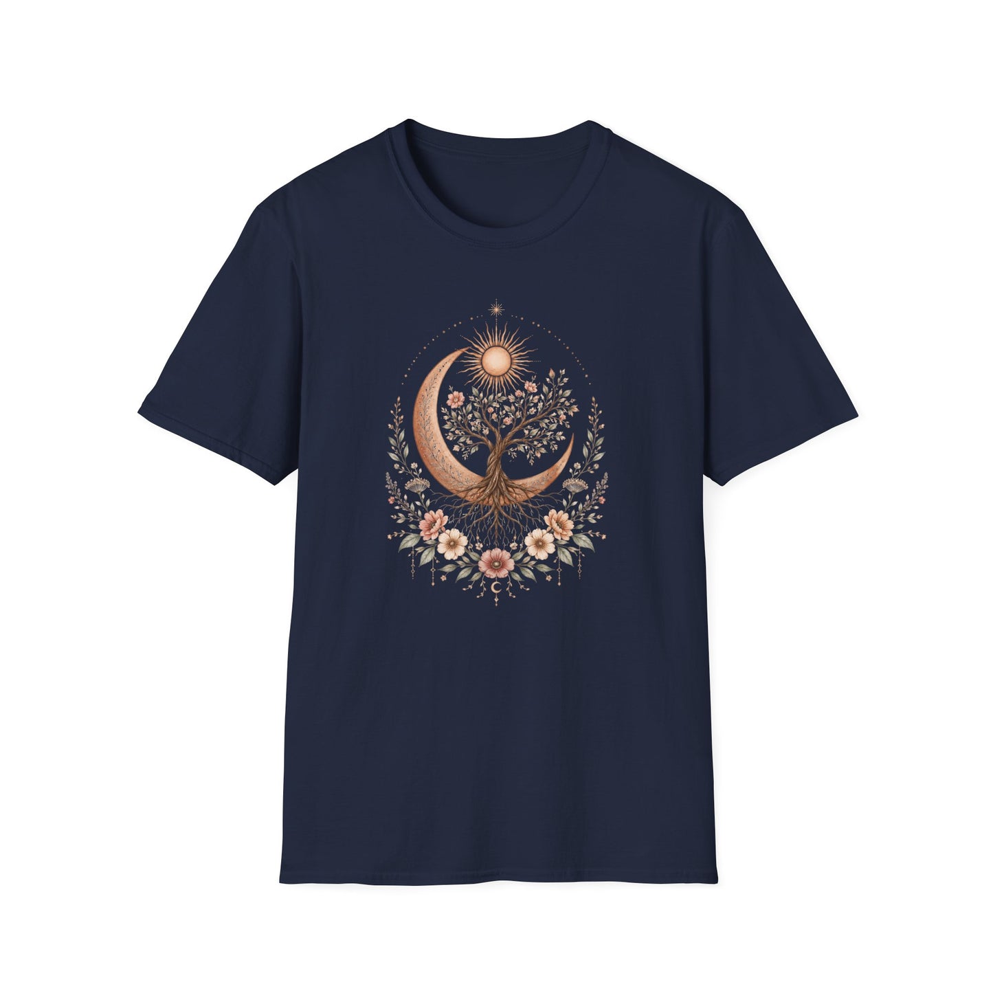 Moon Tree of Life T Shirt