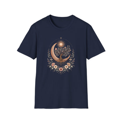 Moon Tree of Life T Shirt