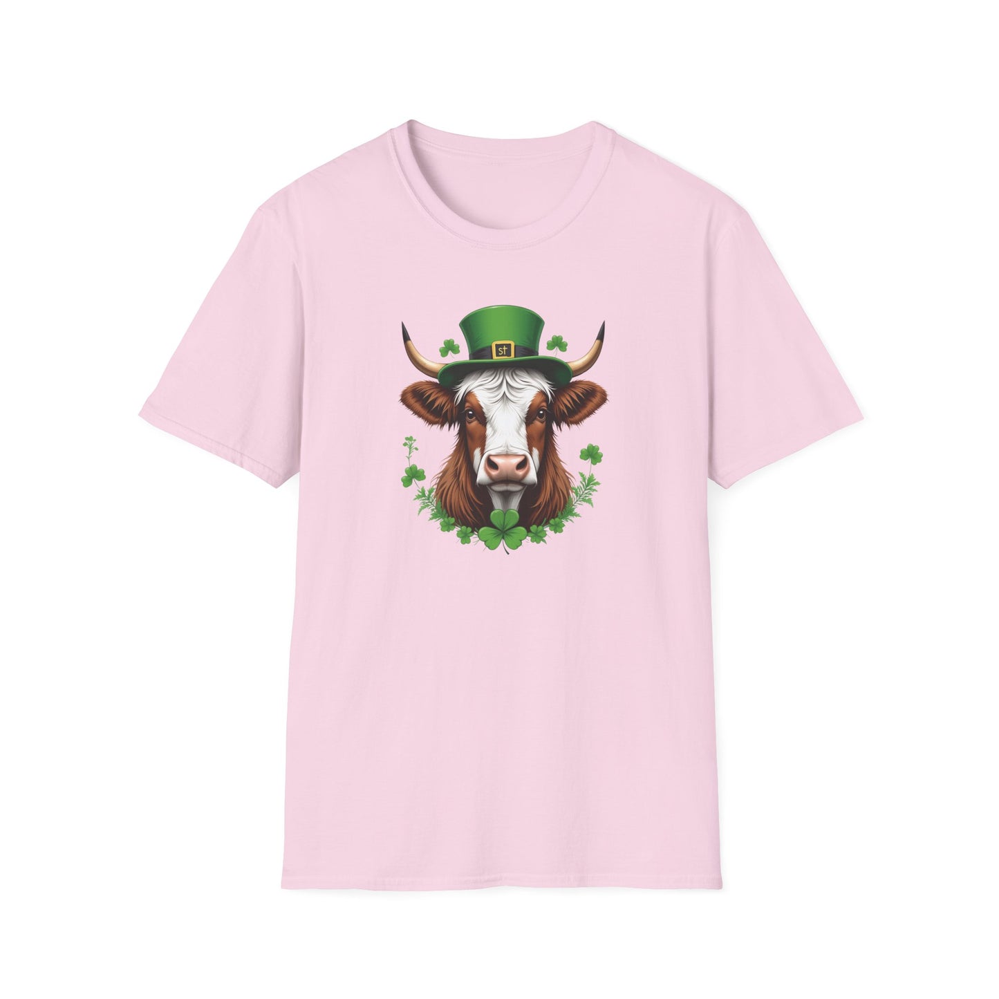 Lucky Highland Cow T Shirt