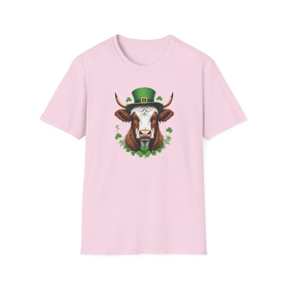 Lucky Highland Cow T Shirt