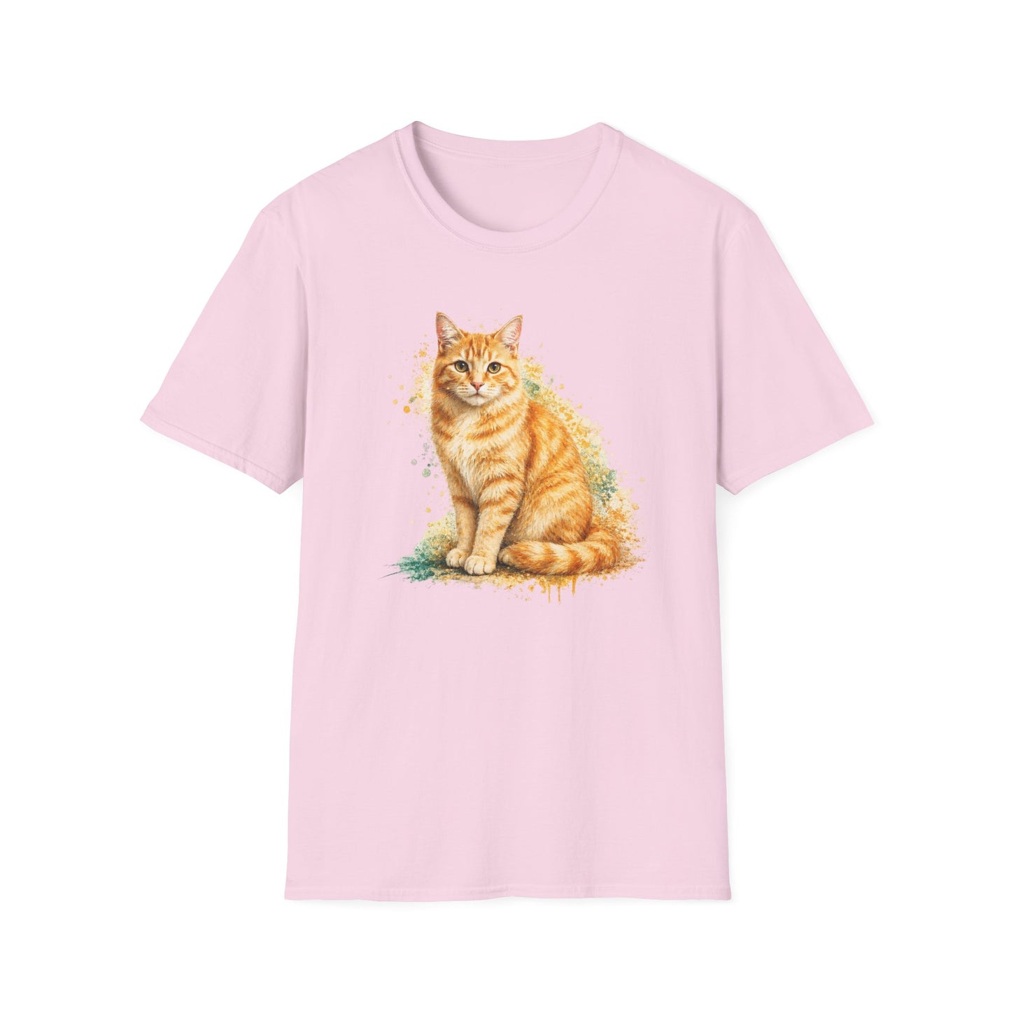 Orange Tabby Cat T Shirt