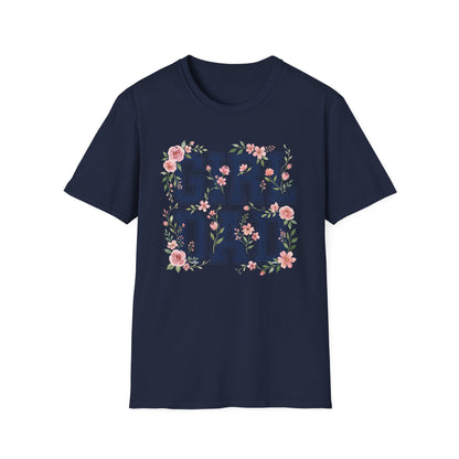 Girl Dad Floral T Shirt