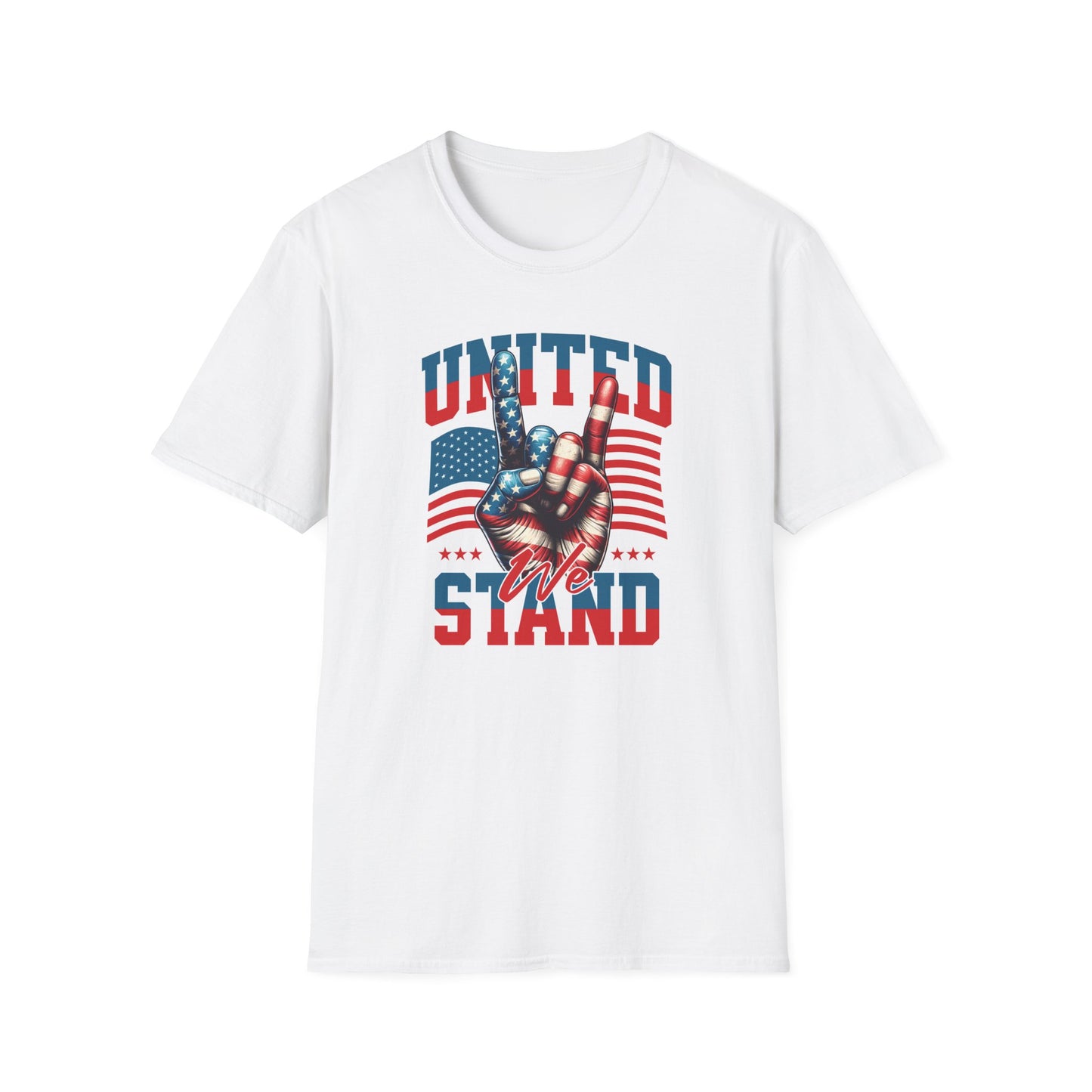 United We Stand Patriotic T Shirt