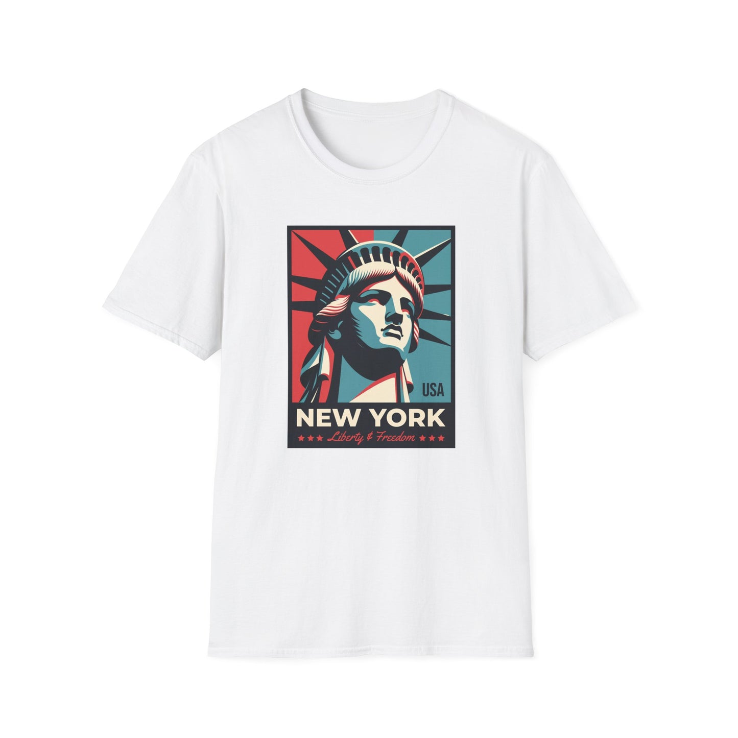 New York Liberty And Freedom T Shirt