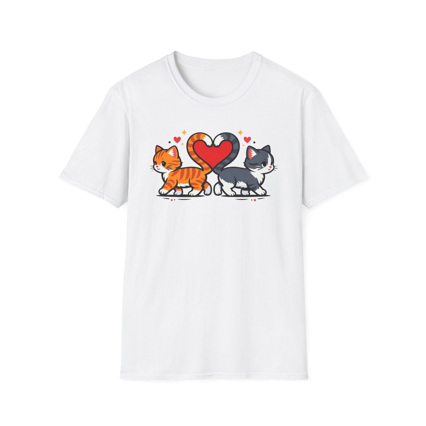 Cute Cat Love T Shirt