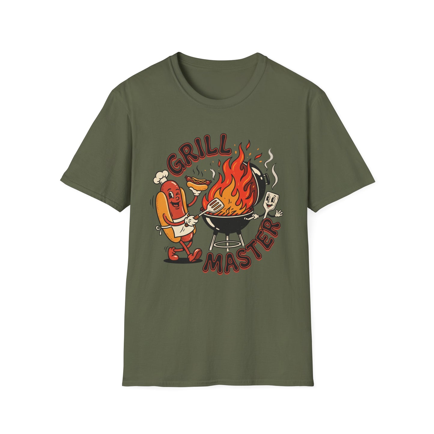 Grill Master Dad T Shirt