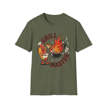 Grill Master Dad T Shirt