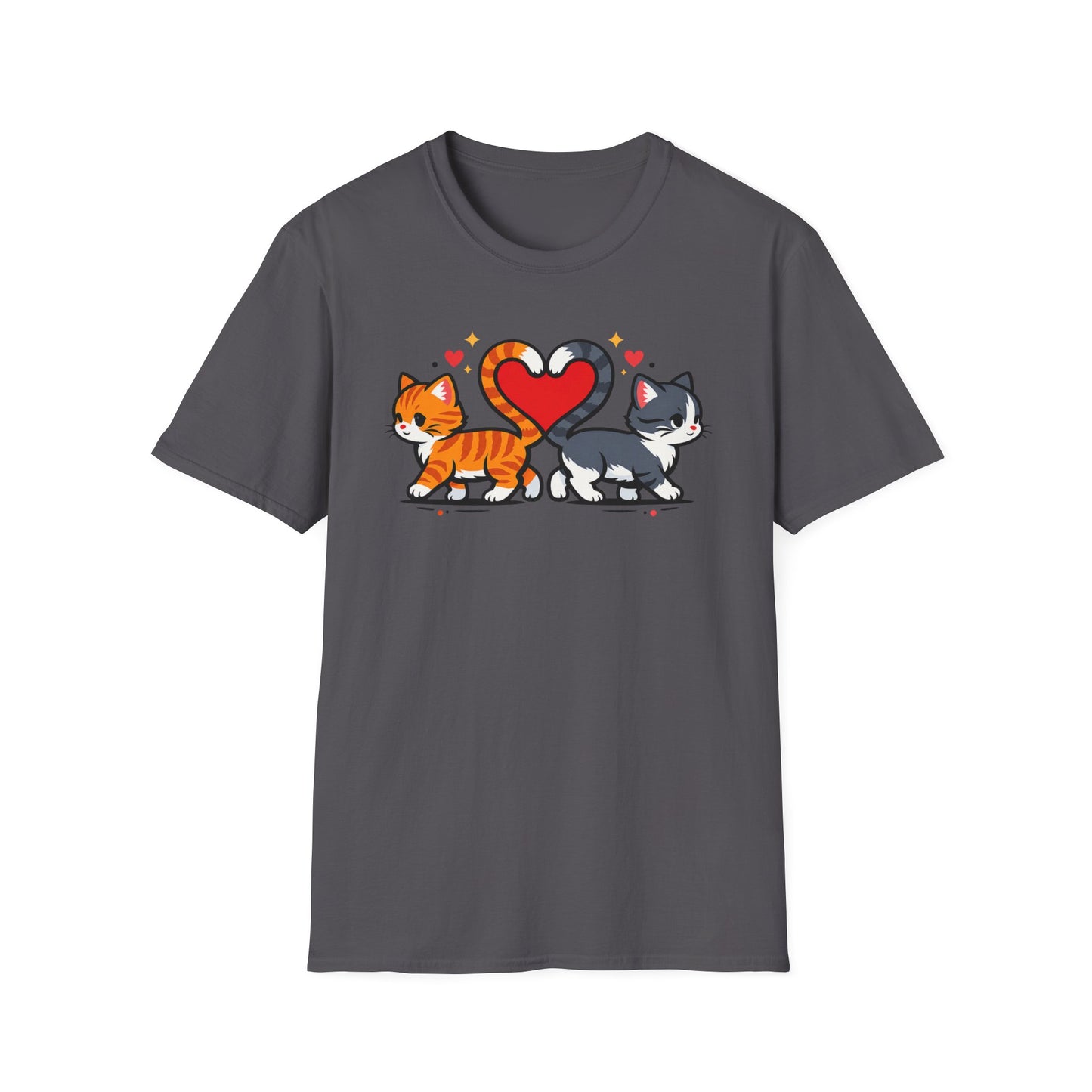 Cute Cat Love T Shirt