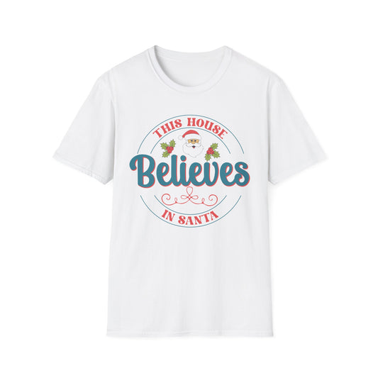 Believe In Santa T Shirt