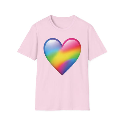 Rainbow Heart T Shirt