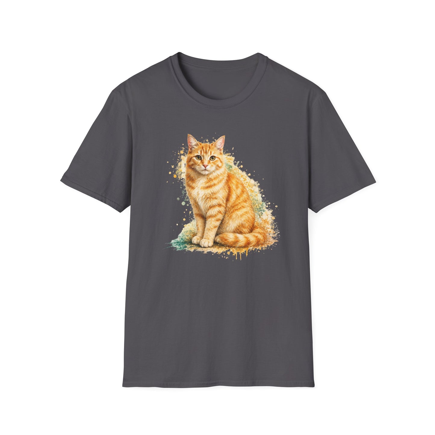 Orange Tabby Cat T Shirt