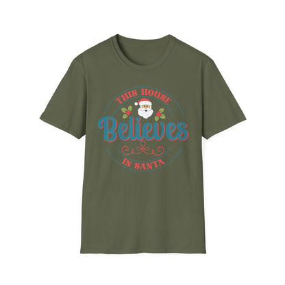 Believe In Santa T Shirt