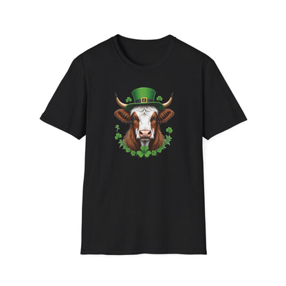 Lucky Highland Cow T Shirt