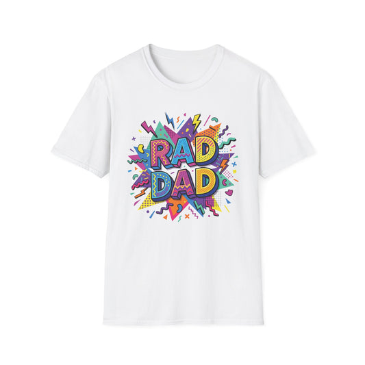 Rad Dad Retro T Shirt