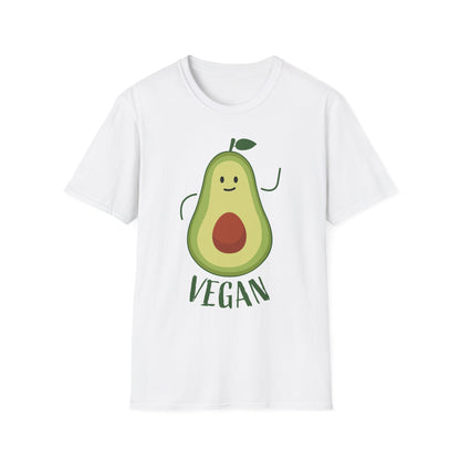 Cute Avocado Vegan T Shirt