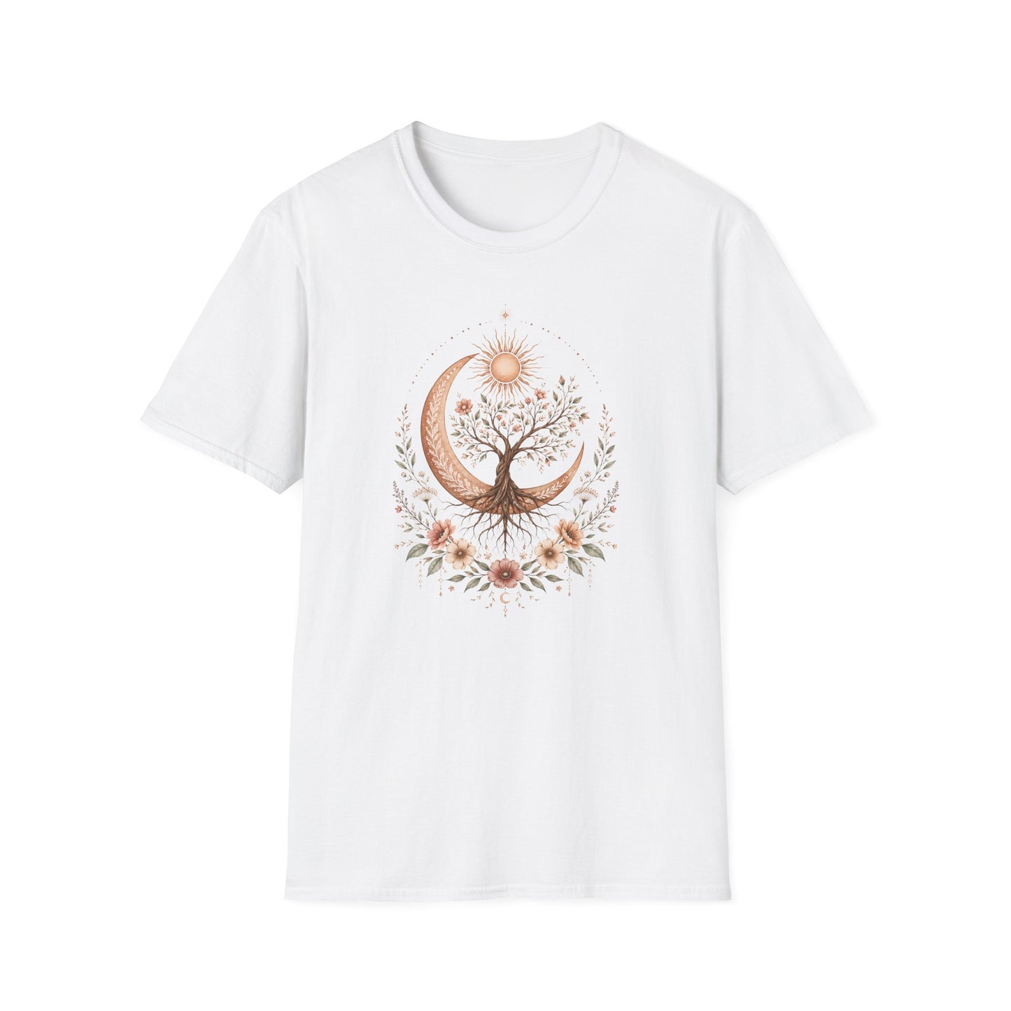 Moon Tree of Life T Shirt