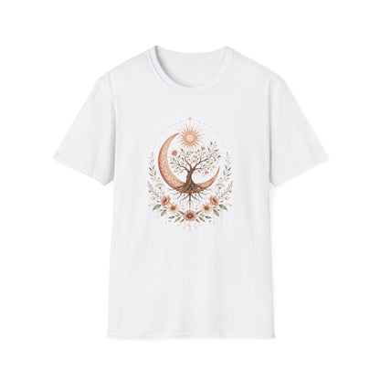 Moon Tree of Life T Shirt