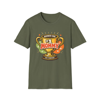 Number One Trophy For Mommy T Shirt