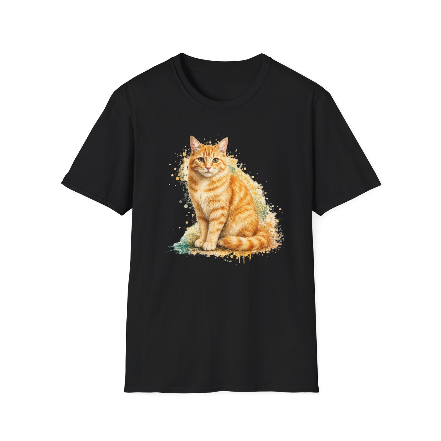 Orange Tabby Cat T Shirt