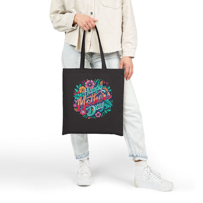 Happy Mothers Day Floral Tote