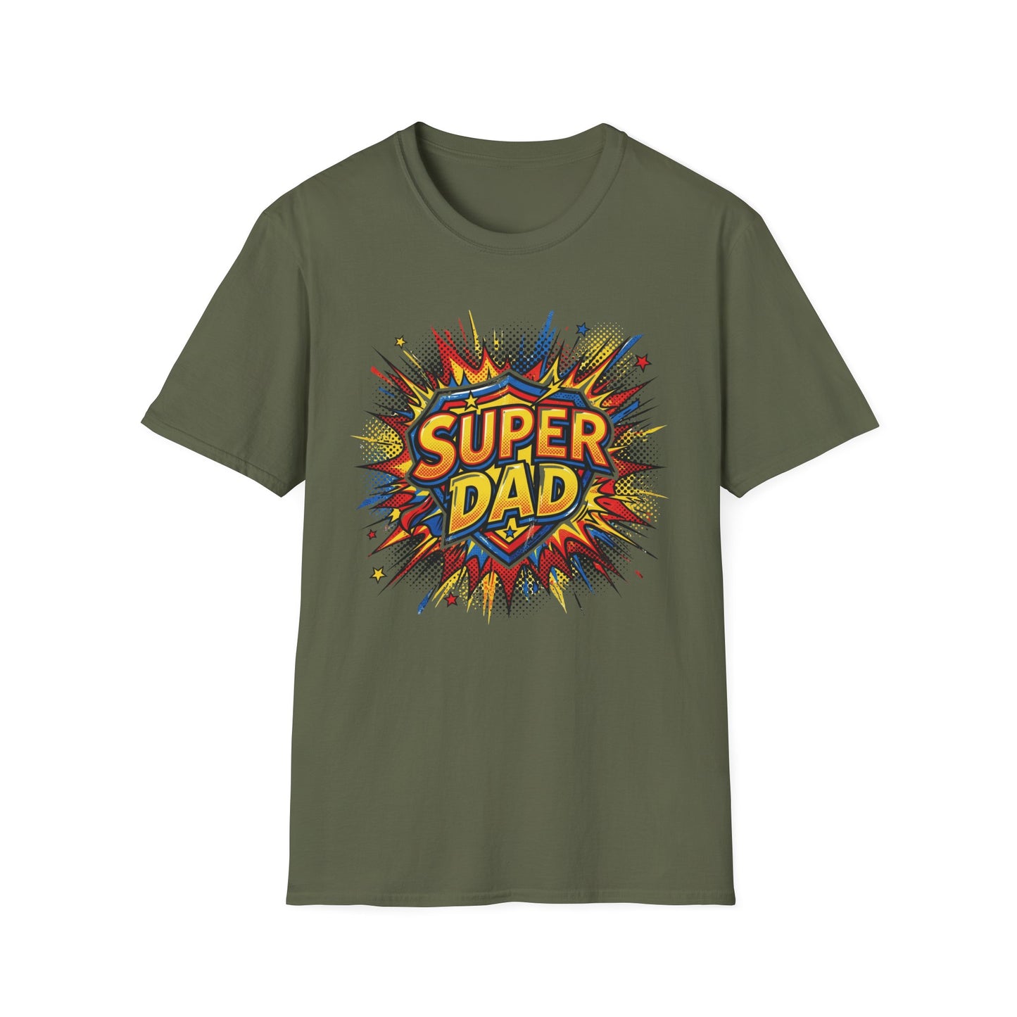 Super Dad Comic T Shirt