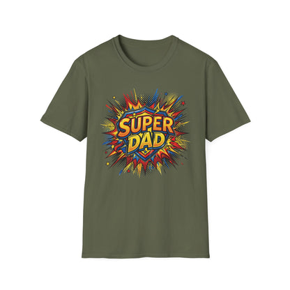 Super Dad Comic T Shirt