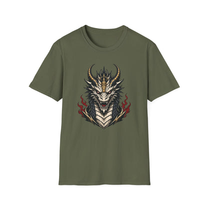 Fierce Dragon Head T Shirt