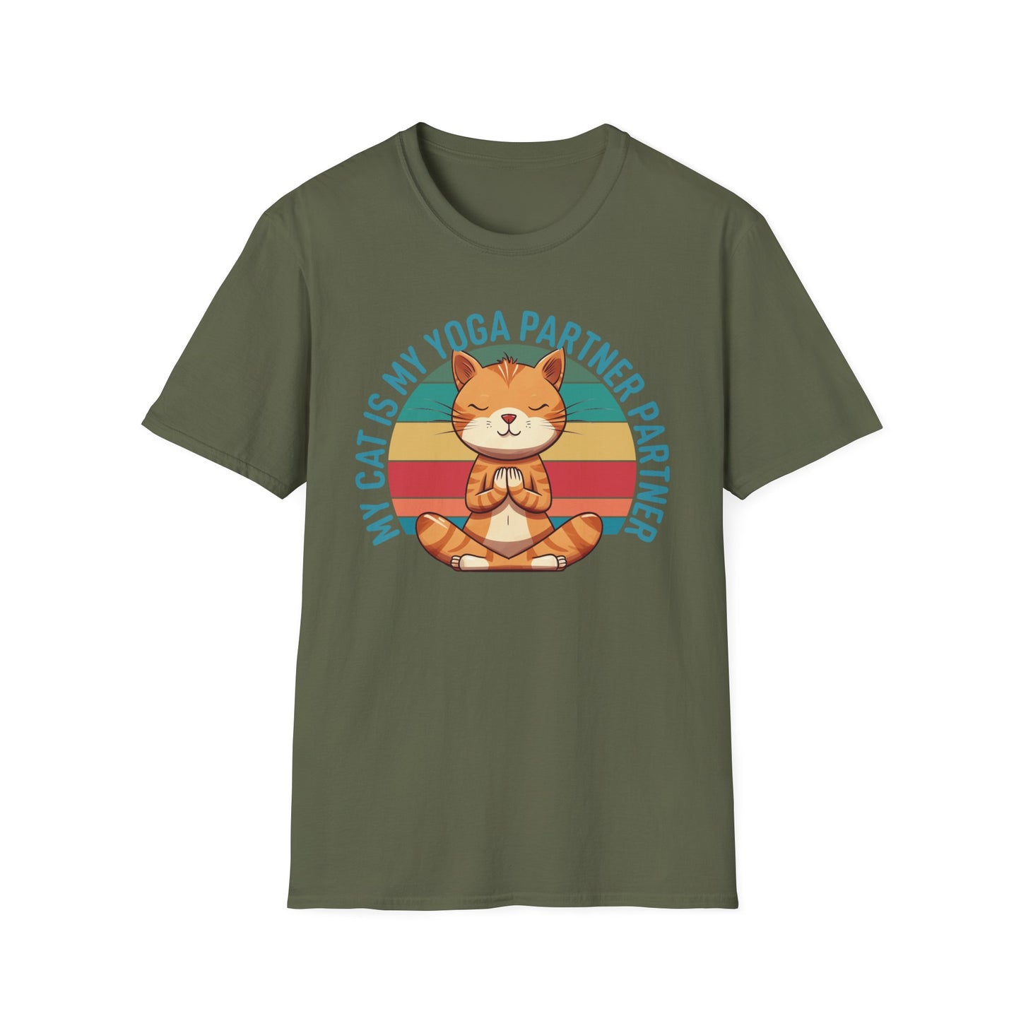 Cat Yoga Partner T Shirt