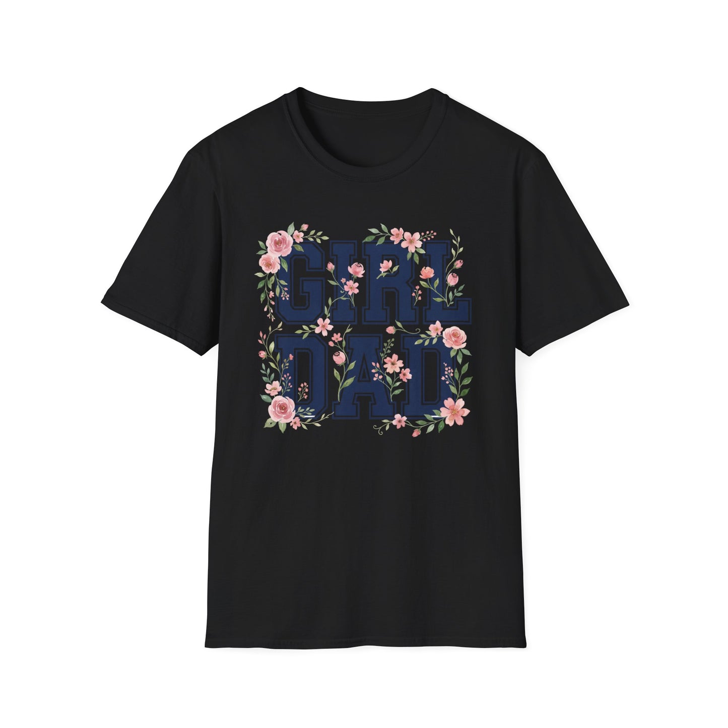 Girl Dad Floral T Shirt