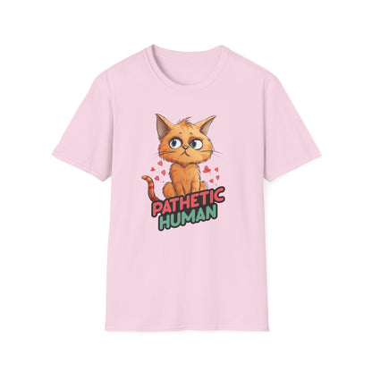 Pathetic Human Cat T Shirt