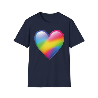 Rainbow Heart T Shirt