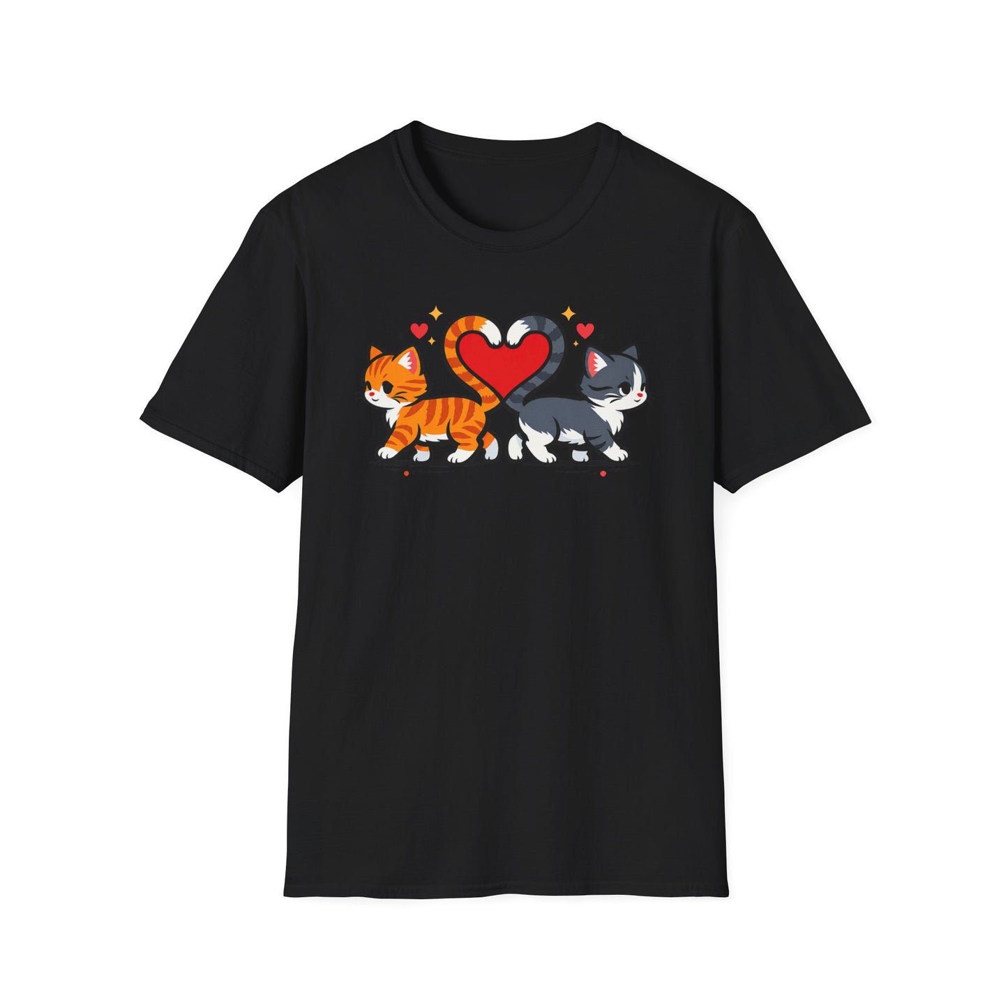 Cute Cat Love T Shirt