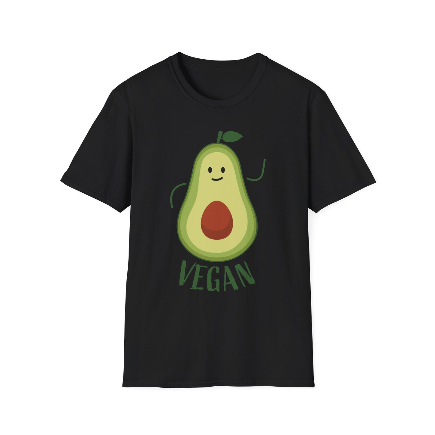 Cute Avocado Vegan T Shirt