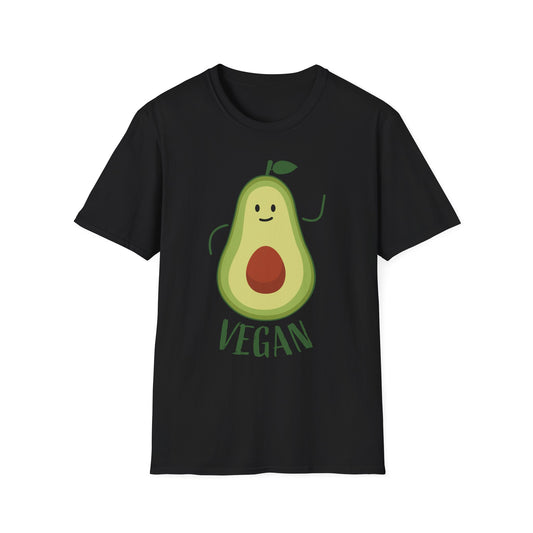 Cute Avocado Vegan T Shirt