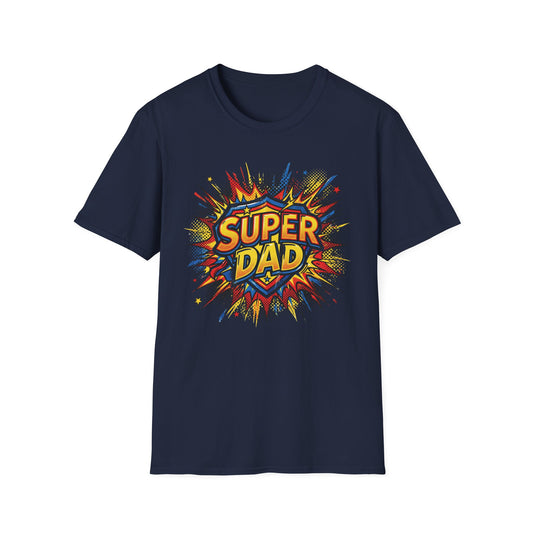 Super Dad Comic T Shirt