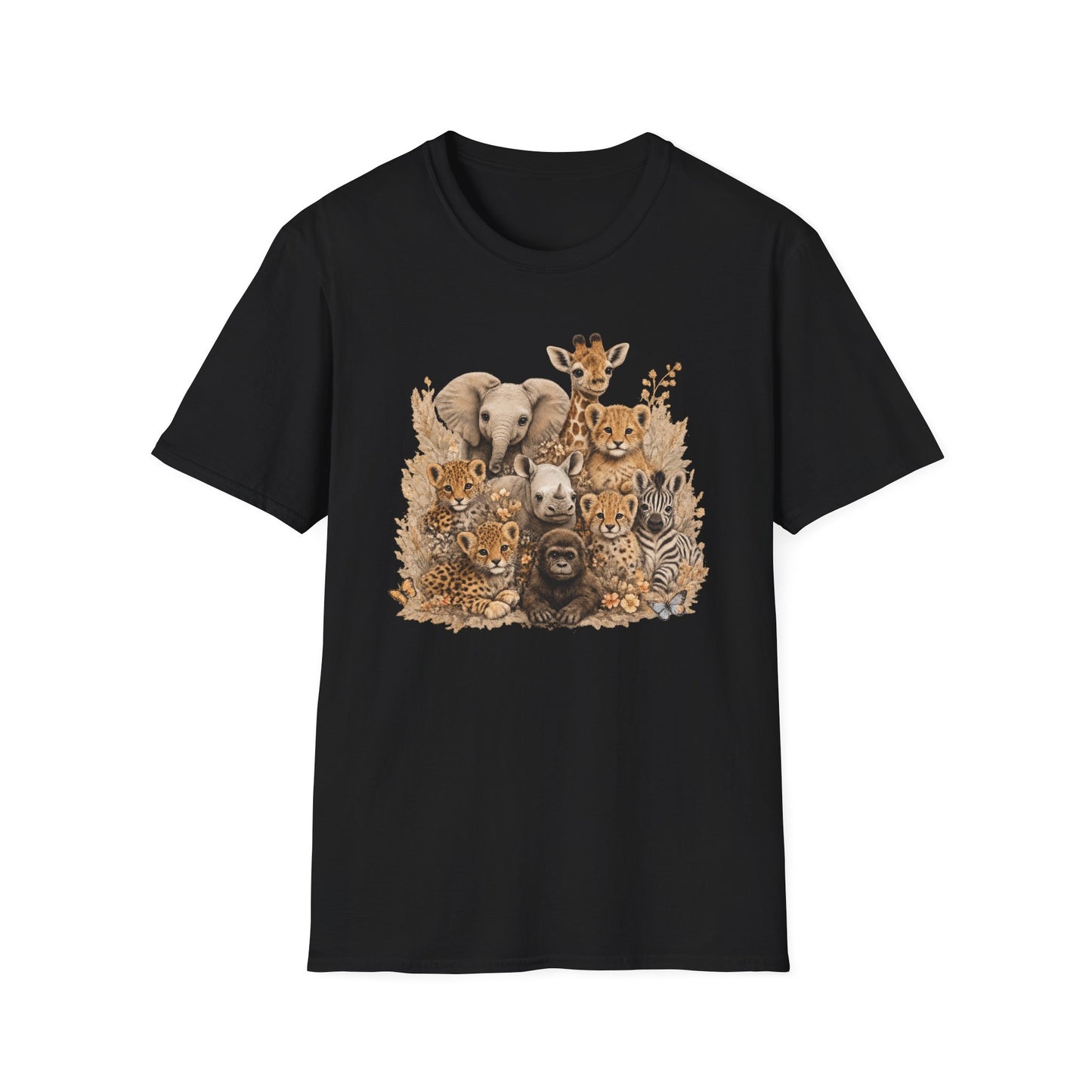 Baby Safari Friends T Shirt