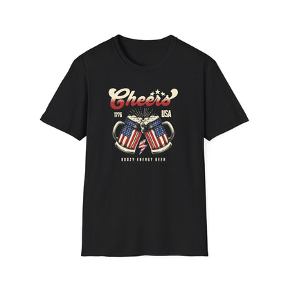Cheers Boozy Energy Beer T Shirt
