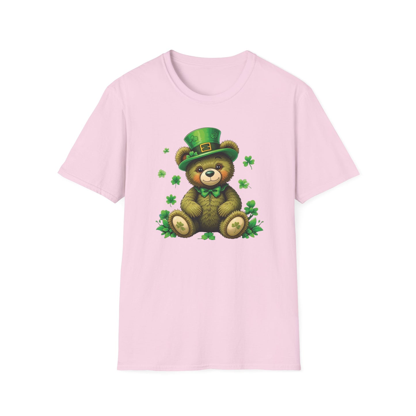 Shamrock Teddy Bear T Shirt