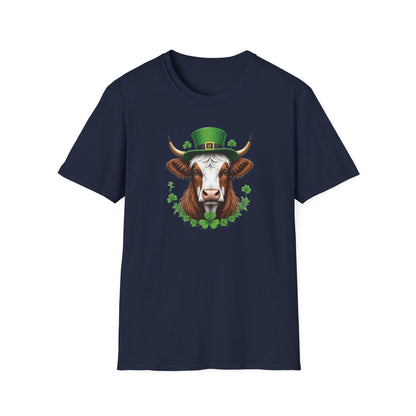 Lucky Highland Cow T Shirt