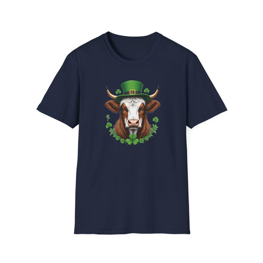 Lucky Highland Cow T Shirt