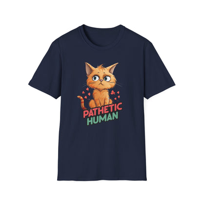 Pathetic Human Cat T Shirt